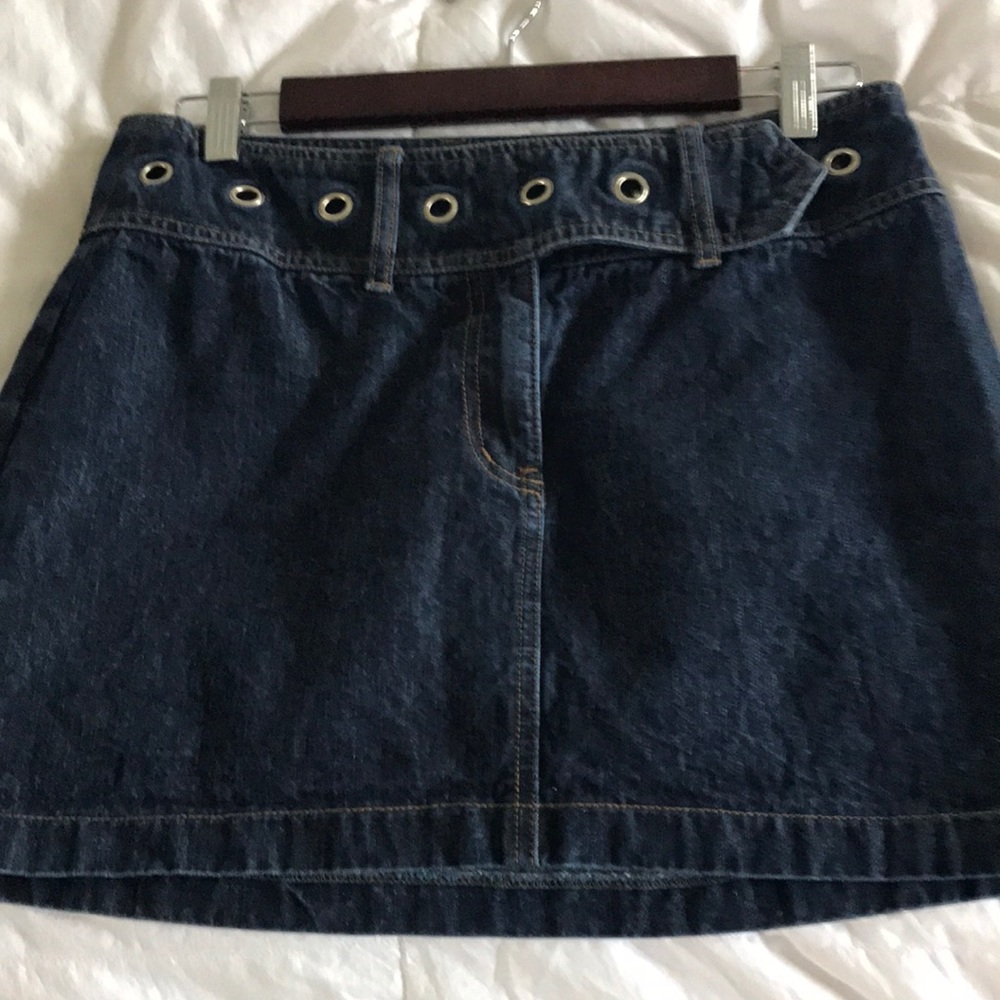 Armor jeans mini skirt nwot